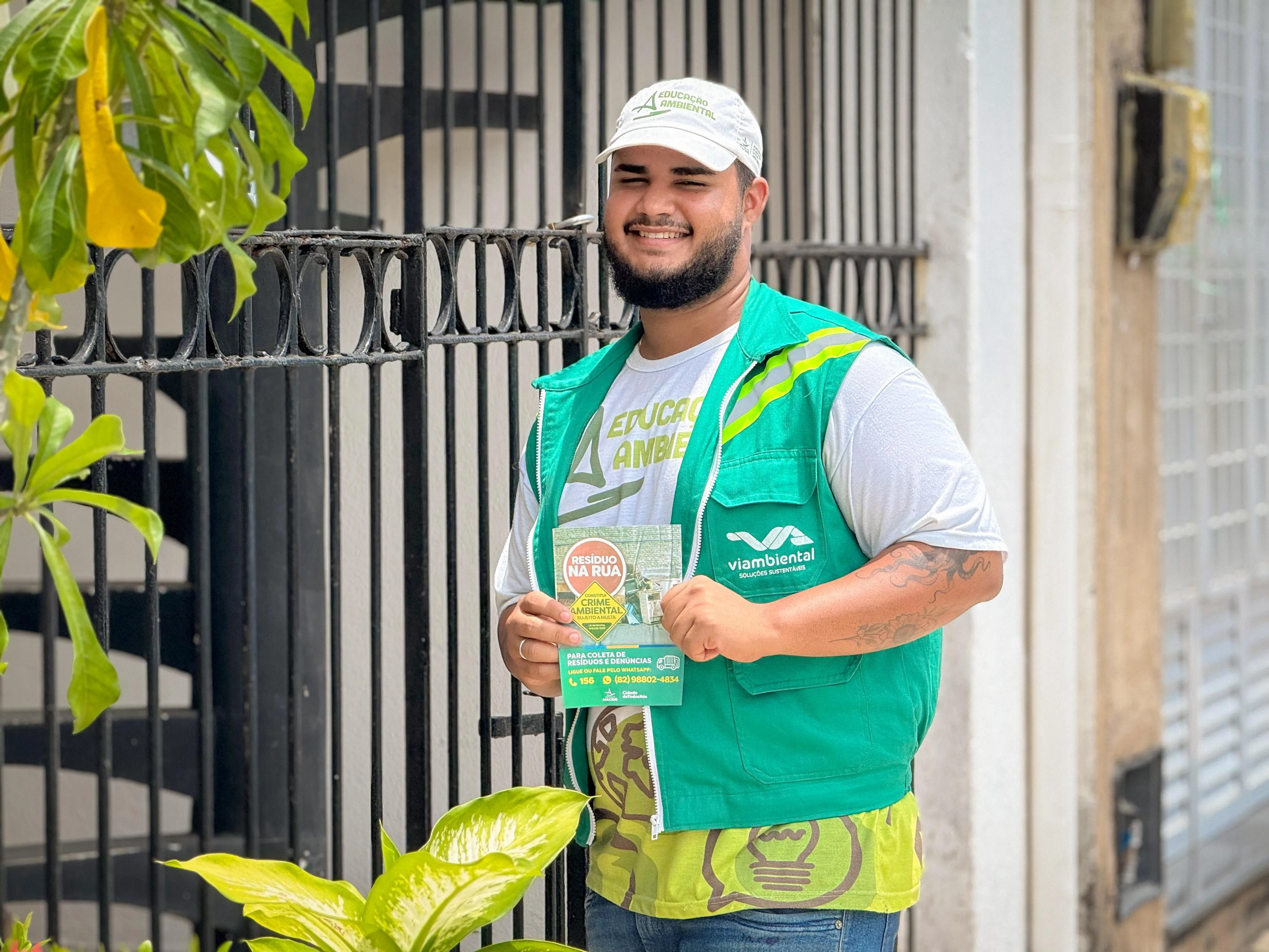 Dia do Educador Ambiental: Alurb homenageia profissionais que levam conscientização para Maceió